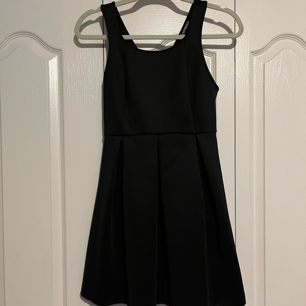 Black cocktail dress